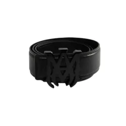 Amiri 4cm MA Nappa Leather Belt Black CK PF23MAL002 001 Black