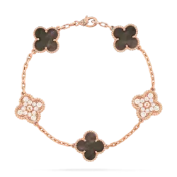 Vintage Alhambra bracelet, 5 motifs
