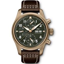 IWC Pilot's Watch Chronograph IW387902 Bronze Men's Automatic - ZF V2, Exceptional ETA 7750