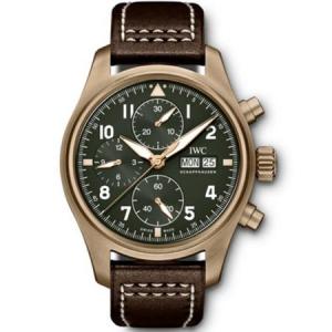 IWC Pilot's Watch Chronograph IW387902 Bronze Men's Automatic - ZF V2, Exceptional ETA 7750