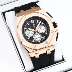 Audemars Piguet Royal Oak Chronograph 41mm with Japanese VK Quartz Movement - Leather/Rubber Strap