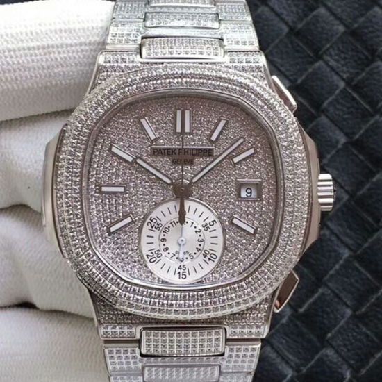 Patek Philippe Aquanaut 5968A-001 Replica - Shanghai 7750