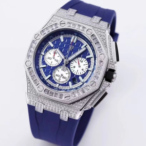 Audemars Piguet Royal Oak 43mm Men's Quartz Watch with Japanese Chronograph Movement - Multiple Colors Available