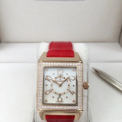 Jaeger-LeCoultre Reverso Homage - Zirconia, Rose Gold Plated