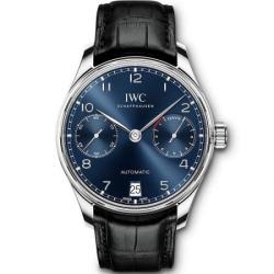 IWC Portuguese IW500710 Blue Dial Men's Automatic (Portuguese 7) - ZF V5, 42.3mm