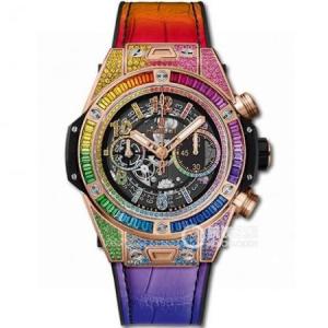 Hublot Big Bang 411.OX.9910.LR Diamond V2 Chronograph 45mm - Extravagant Luxury