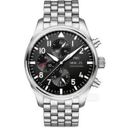 IWC Pilot's Watch Chronograph IW377710 Men's Automatic - ZF V2 Upgrade, Chronograph, Day-Date