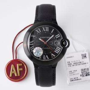 Cartier Ballon Bleu Black Knight 2824 Automatic Men's Watch 42mm WSBB0015 - AF Factory