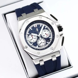 Audemars Piguet Royal Oak Chronograph 41mm with Japanese VK Quartz Movement - Leather/Rubber Strap