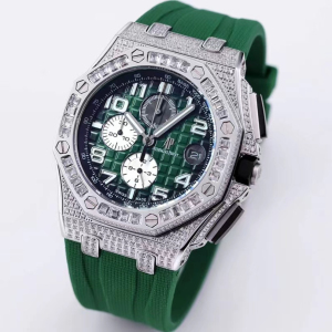 Audemars Piguet Royal Oak 43mm Men's Quartz Watch with Japanese Chronograph Movement - Multiple Colors Available