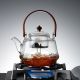 Hand-blown glass teapot, stove-safe teapot, thickened high-temperature-resistant lifting beam kettle,tea-separating teapot,housewarming gift