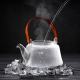 Hand-blown glass teapot, stove-safe teapot, thickened high-temperature-resistant lifting beam kettle,tea-separating teapot,housewarming gift