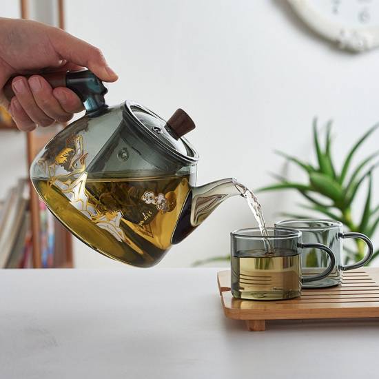 Thickened high borosilicate glass teapot | Kettle for household electric ceramic stove | Teapot | Steaming teapot | Flower teapot Thickened high borosilicate glass teapot | Kettle for household electric ceramic stove | Teapot | Steaming teapot | Flower teapot
