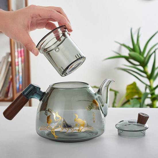 Thickened high borosilicate glass teapot | Kettle for household electric ceramic stove | Teapot | Steaming teapot | Flower teapot Thickened high borosilicate glass teapot | Kettle for household electric ceramic stove | Teapot | Steaming teapot | Flower teapot