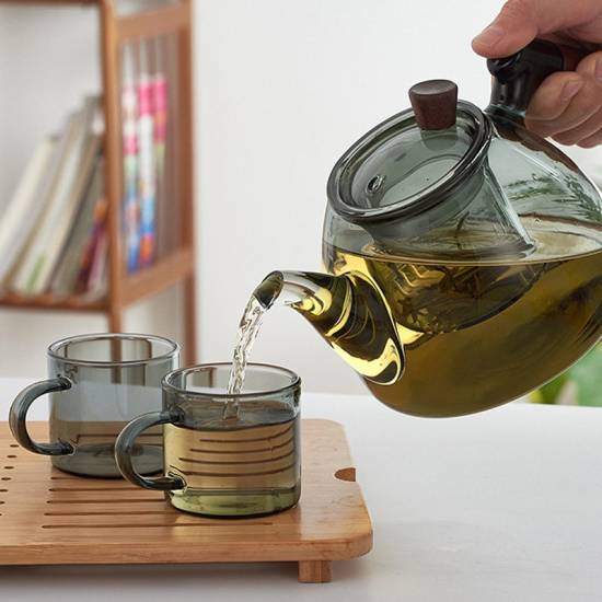 Thickened high borosilicate glass teapot | Kettle for household electric ceramic stove | Teapot | Steaming teapot | Flower teapot
