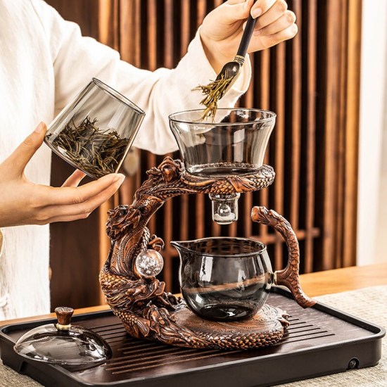 Glass automatic tea set | Household teapot | Kung Fu tea set | Creative magnetic tea set | Tea party tea set | Customized tea set Glass automatic tea set | Household teapot | Kung Fu tea set | Creative magnetic tea set | Tea party tea set | Customized tea set