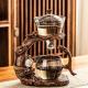 Glass automatic tea set | Household teapot | Kung Fu tea set | Creative magnetic tea set | Tea party tea set | Customized tea set