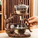 Glass automatic tea set | Household teapot | Kung Fu tea set | Creative magnetic tea set | Tea party tea set | Customized tea set