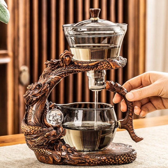 Glass automatic tea set | Household teapot | Kung Fu tea set | Creative magnetic tea set | Tea party tea set | Customized tea set Glass automatic tea set | Household teapot | Kung Fu tea set | Creative magnetic tea set | Tea party tea set | Customized tea set
