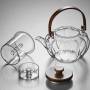 Glass teapot | Tea steamer | High temperature resistant kettle | Household lifting beam | Teapot | Flower teapot | Customized tea set