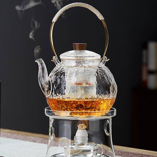 Glass steaming teapot | High temperature resistant electric ceramic stove kettle | Open flame household kettle | Teapot | Glass tea set Glass steaming teapot | High temperature resistant electric ceramic stove kettle | Open flame household kettle | Teapot | Glass tea set