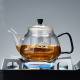 Glass teapot | High temperature resistant tea kettle | Electric ceramic stove kettle | Filter flower teapot | Tea set | Tea party tea set