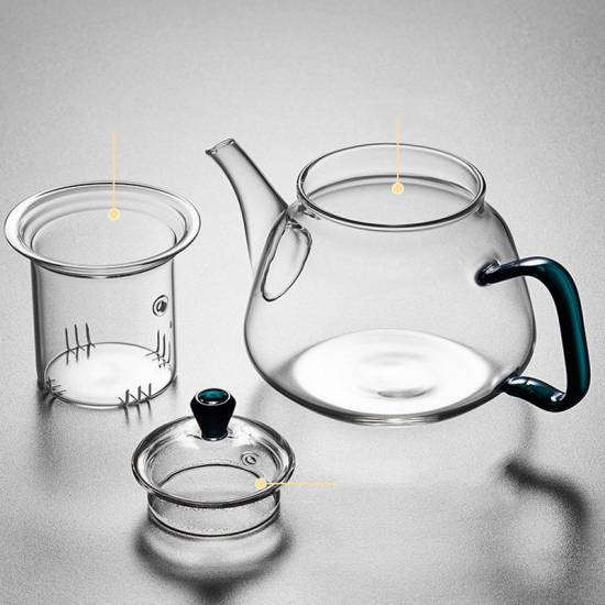 Glass teapot | High temperature resistant tea kettle | Electric ceramic stove kettle | Filter flower teapot | Tea set | Tea party tea set Glass teapot | High temperature resistant tea kettle | Electric ceramic stove kettle | Filter flower teapot | Tea set | Tea party tea set