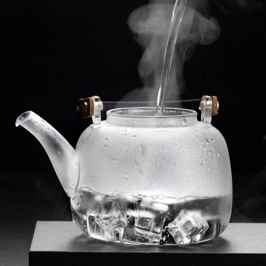 Glass teapot | Heat-resistant glass tea steamer | Thickened glass teapot | Tea party tea set | Flower teapot | Afternoon tea set Glass teapot | Heat-resistant glass tea steamer | Thickened glass teapot | Tea party tea set | Flower teapot | Afternoon tea set