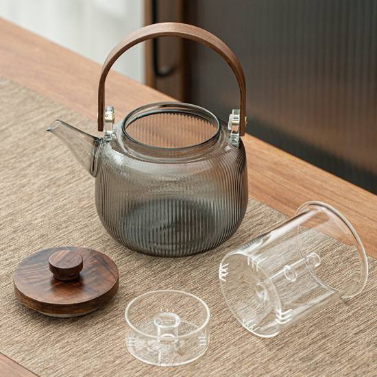 High temperature resistant glass teapot | Smoked gray glass teapot | Electric ceramic stove kettle | Lift kettle | Glass flower teapot High temperature resistant glass teapot | Smoked gray glass teapot | Electric ceramic stove kettle | Lift kettle | Glass flower teapot
