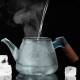 Glass teapot | High temperature resistant thickened tea water separation teapot | Flower teapot | Home | Brewing teapot | Kung Fu tea set