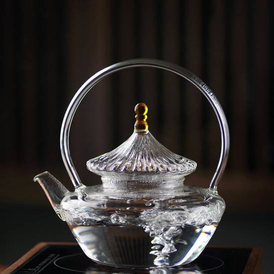 Glass teapot | Lift teapot | Open flame high temperature teapot | Kettle | Steam teapot | Flower teapot | Tea party tea sets