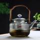 Glass teapot|teapot|heat-resistant glass handle pot|boiling teapot|flower teapot|tea set|afternoon tea set