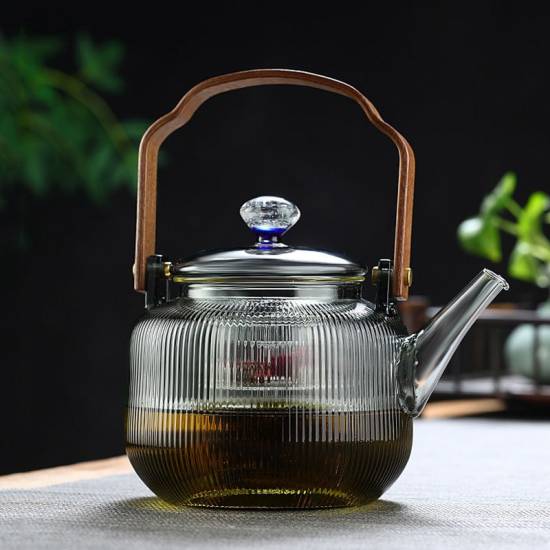 Glass teapot|teapot|heat-resistant glass handle pot|boiling teapot|flower teapot|tea set|afternoon tea set Glass teapot|teapot|heat-resistant glass handle pot|boiling teapot|flower teapot|tea set|afternoon tea set