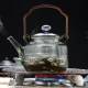 Glass teapot|teapot|heat-resistant glass handle pot|boiling teapot|flower teapot|tea set|afternoon tea set