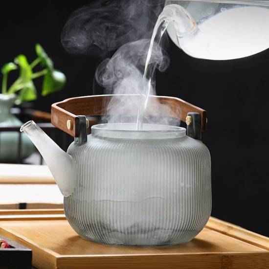 Glass teapot|teapot|heat-resistant glass handle pot|boiling teapot|flower teapot|tea set|afternoon tea set Glass teapot|teapot|heat-resistant glass handle pot|boiling teapot|flower teapot|tea set|afternoon tea set