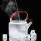 Glass teapot|Glass tea steamer|High temperature resistant glass kettle|Glass handle pot|Teapot|Tea party set|Afternoon tea set