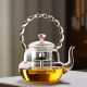 Glass teapot | high temperature resistant electric ceramic kettle | teapot | tea and water separation teapot | tea party tea set