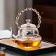 Glass teapot | high temperature resistant electric ceramic kettle | teapot | tea and water separation teapot | tea party tea set