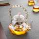 Glass teapot | high temperature resistant electric ceramic kettle | teapot | tea and water separation teapot | tea party tea set