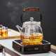 Glass handle steaming teapot | teapot | glass tea set | high temperature resistant glass teapot | electric ceramic stove tea maker