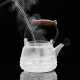 Glass handle steaming teapot | teapot | glass tea set | high temperature resistant glass teapot | electric ceramic stove tea maker