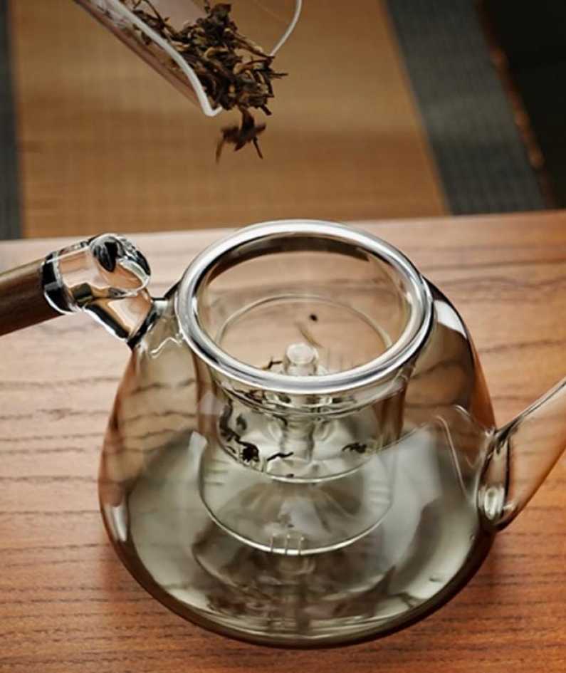 Glass teapot | glass kettle | electric ceramic stove glass steaming teapot | tea party set | afternoon tea set | birthday gift