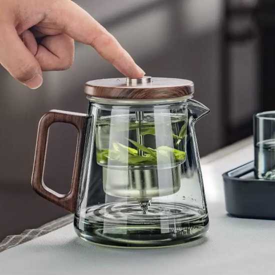 Glass teapot | Tea and water separation teapot | Heat-resistant glass teapot | Tea party set | Afternoon tea set | Handmade gift Glass teapot | Tea and water separation teapot | Heat-resistant glass teapot | Tea party set | Afternoon tea set | Handmade gift