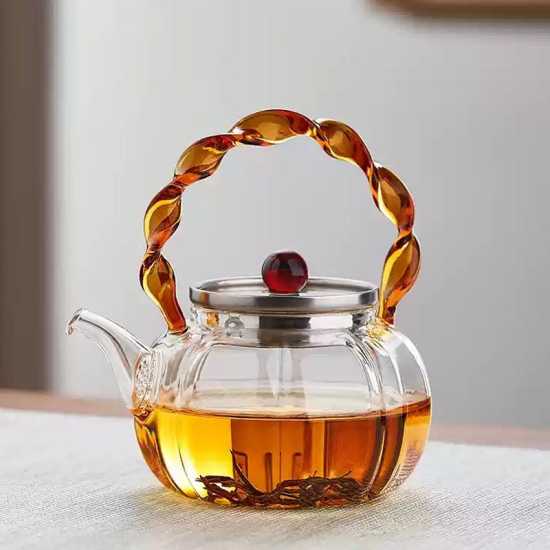 Glass teapot|tea and water separation teapot|glass handle teapot|flower teapot|tea maker|tea set|tea party set|afternoon tea set Glass teapot|tea and water separation teapot|glass handle teapot|flower teapot|tea maker|tea set|tea party set|afternoon tea set