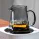 High temperature resistant glass teapot | one-touch tea and water separation teapot | flower teapot | tea party set | afternoon tea set